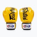 Rękawice bokserskie Fairtex Deluxe Tight-Fit gold