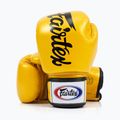 Rękawice bokserskie Fairtex Deluxe Tight-Fit gold 4