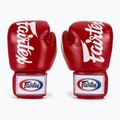 Rękawice bokserskie Fairtex Deluxe Tight-Fit red 2