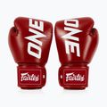 Rękawice bokserskie Fairtex ONE X Fairtex Boxing red