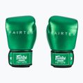 Rękawice bokserskie Fairtex Metallic Boxing green 2