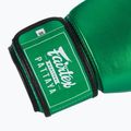 Rękawice bokserskie Fairtex Metallic Boxing green 6