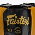 Kask bokserski Fairtex Microfiber Headguard gold 5