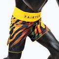 Spodenki bokserskie Fairtex Boxing BT2002 "Tiger" yellow/black 4