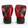 Rękawice bokserskie Fairtex Golden Jubilee red 2