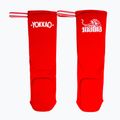 Ochraniacze piszczeli YOKKAO Muay Thai Boxing red