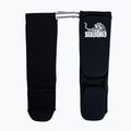 Ochraniacze piszczeli YOKKAO Muay Thai Boxing black cotton 3