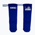Ochraniacze piszczeli YOKKAO Muay Thai Boxing blue cotton