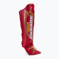Ochraniacze piszczeli i stóp YOKKAO Vertical Shin Guards red