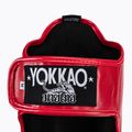 Ochraniacze piszczeli i stóp YOKKAO Vertical Shin Guards red 3