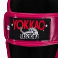 Ochraniacze piszczeli i stóp YOKKAO Matrix Shin Guards cerise 3