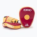 Łapy treningowe trenerskie YOKKAO Focus Mitts Open mango/cerise 3