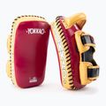 Tarcza treningowa YOKKAO Curved Kick Pads 2 szt. mango/cerise 2