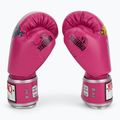 Rękawice bokserskie męskie YOKKAO Stadium fuchsia 4