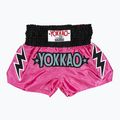 Spodenki treningowe męskie YOKKAO Stadium CarbonFit fucsia