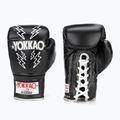Rękawice bokserskie męskie YOKKAO Stadium Lace Up black