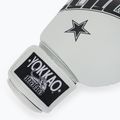 Rękawice bokserskie YOKKAO Lettering Boxing white 6