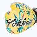Rękawice bokserskie męskie YOKKAO Wax yellow 6