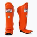 Ochraniacze piszczeli i stóp YOKKAO Matrix orange ibis 2