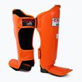Ochraniacze piszczeli i stóp YOKKAO Matrix orange ibis 3