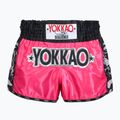 Spodenki treningowe meskie YOKKAO Original Muay Thai magenta