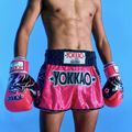 Spodenki treningowe meskie YOKKAO Original Muay Thai magenta 8