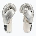 Rękawice bokserskie Top King Muay Thai Super Star Air Snake white/silver 3