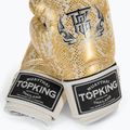 Rękawice bokserskie Top King Muay Thai Super Star Air Snake white/gold 4