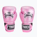 Rękawice bokserskie Top King Muay Thai Super Star Air pink/silver 2