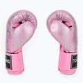Rękawice bokserskie Top King Muay Thai Super Star Air pink/silver 4