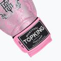 Rękawice bokserskie Top King Muay Thai Super Star Air pink/silver 6