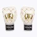 Rękawice bokserskie Top King Boxing Chain white/gold