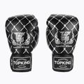 Rękawice bokserskie Top King Boxing Chain black/silver