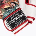 Rękawice bokserskie Top King Boxing Culture white/red TKBGCT-1C1 4