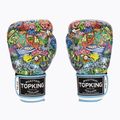 Rękawice bokserskie Top King Boxing Culture white/blue