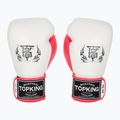 Rękawice bokserskie Top King Boxing Reborn white/pink