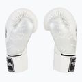 Rękawice bokserskie Top King Muay Thai Power Snake white/silver 4
