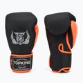 Rękawice bokserskie Top King Reborn Boxing Semi Leather white/orange 3
