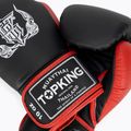 Rękawice bokserskie Top King Reborn Boxing Semi Leather black/red 4