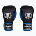 Rękawice bokserskie Top King Reborn Boxing Semi Leather black/blue