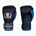 Rękawice bokserskie Top King Reborn Boxing Semi Leather black/blue 3