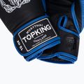 Rękawice bokserskie Top King Reborn Boxing Semi Leather black/blue 5