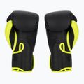Rękawice bokserskie Top King Reborn Boxing Semi Leather black/yellow 2