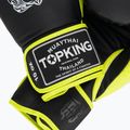 Rękawice bokserskie Top King Reborn Boxing Semi Leather black/yellow 4