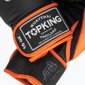 Rękawice bokserskie Top King Reborn Boxing Semi Leather black/orange 4