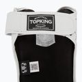 Ochraniacze piszczeli i stóp Top King Chain Semi Leather white/silver 6
