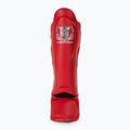 Ochraniacze piszczeli i stóp Top King Pro Semi Leather red 3