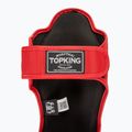 Ochraniacze piszczeli i stóp Top King Pro Semi Leather red 6