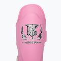 Ochraniacze piszczeli i stóp Top King Pro Semi Leather pink 3