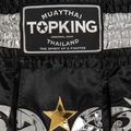 Spodenki treningowe Top King Thai Boxing black/white/gold 3